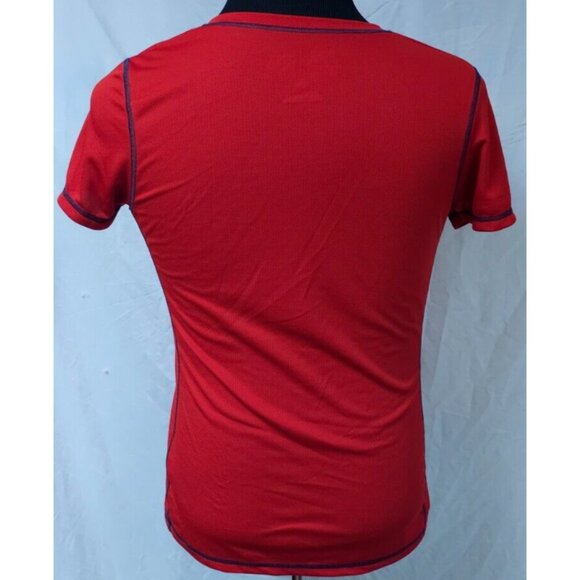 St Louis Cardinals MLB Genuine Merchandise TX3 Cool Large Red V-Neck Jersey Top - Picture 8 of 13